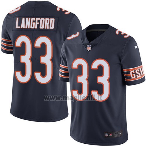 Maglia NFL Legend Chicago Bears Langford Profundo Blu